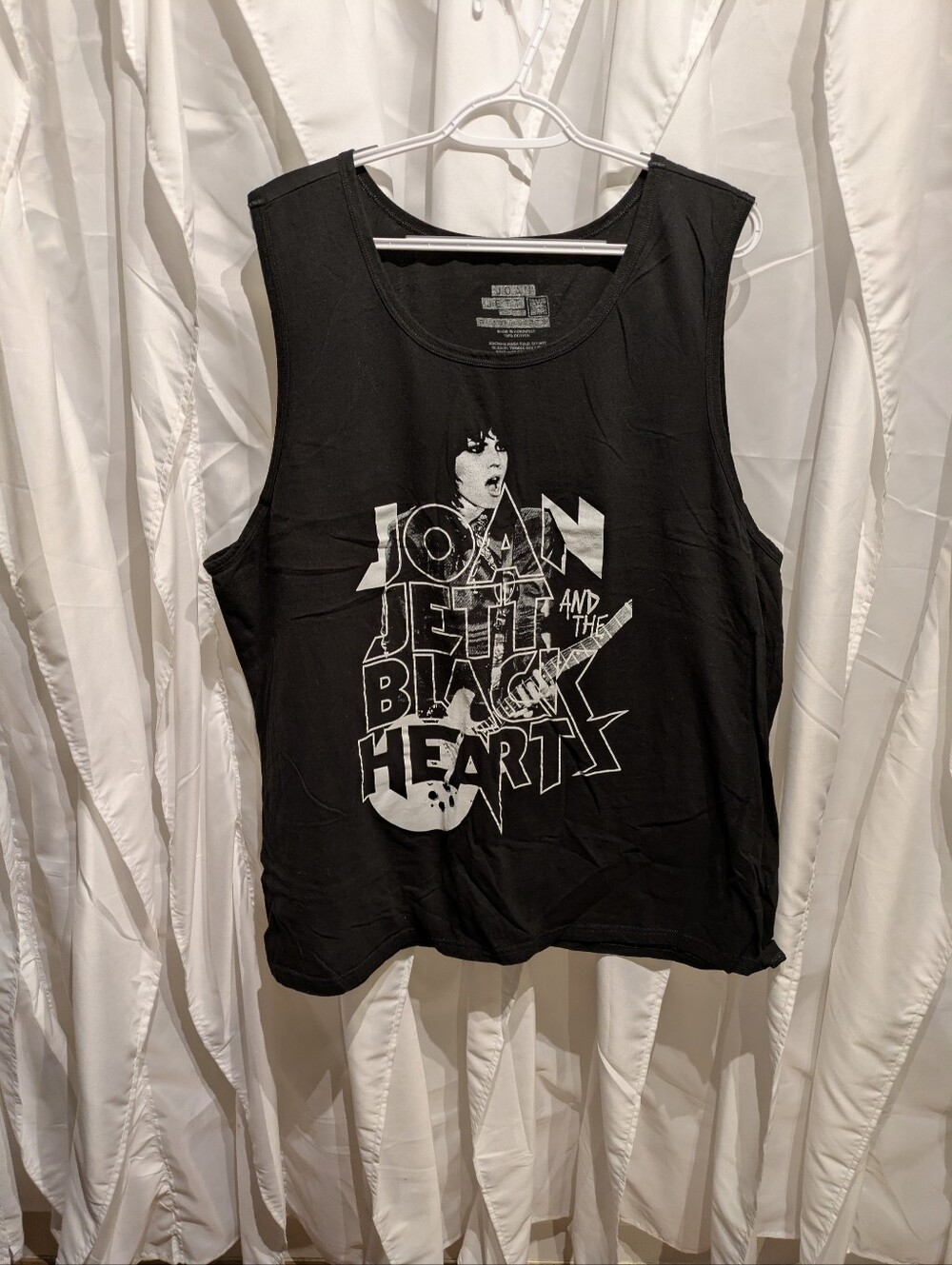 15 Joan Jett & The Blackhearts 2022 Concert Tour Tank Top Muscle Shirt XXL 26" P